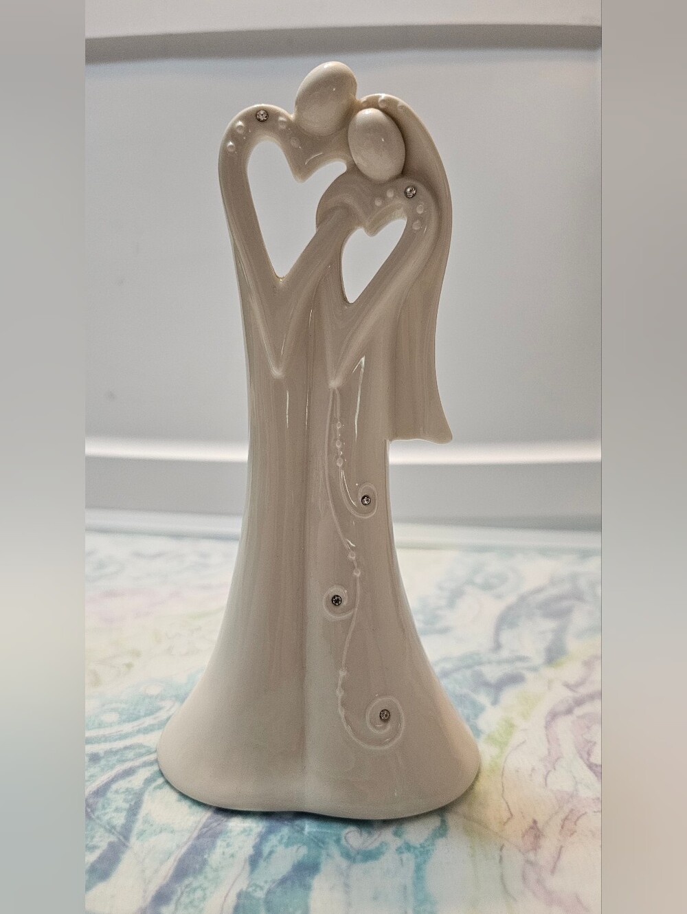 Russ Ceramic Couple Figurine/Vase